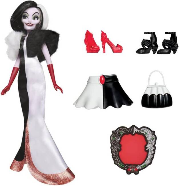 OUTLET Hasbro Disney Lalka Modowa Villains Cruella de Vill