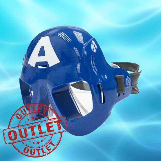 OUTLET Maska Do Pływania Nurkowania Okulary Marvel Kapitan Ameryka
