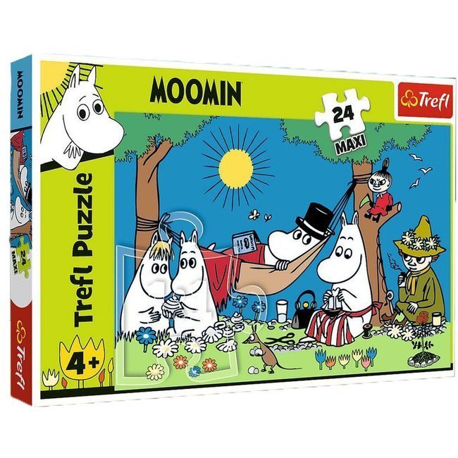 Trefl Puzzle Maxi Radosny Dzień Muminków 24el 
